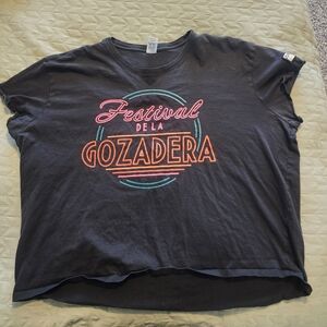 Zumba black gozadera tshirt xl